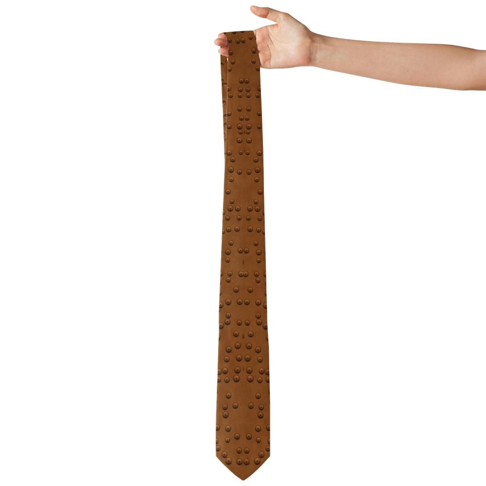 Ehrenborg - Cognac Ostrich Texture Tie – Safari Lodge