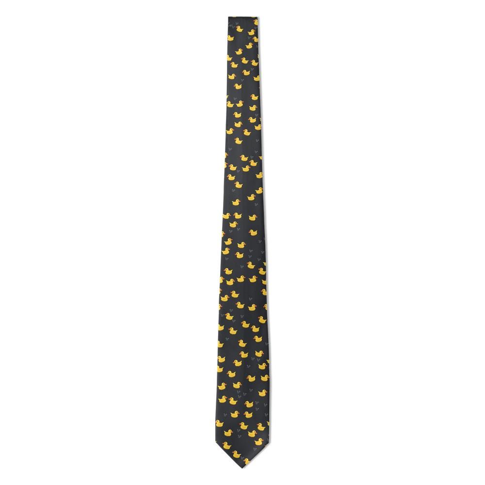 Stygge - Charcoal Rubber Duck Tie – Debug Duck