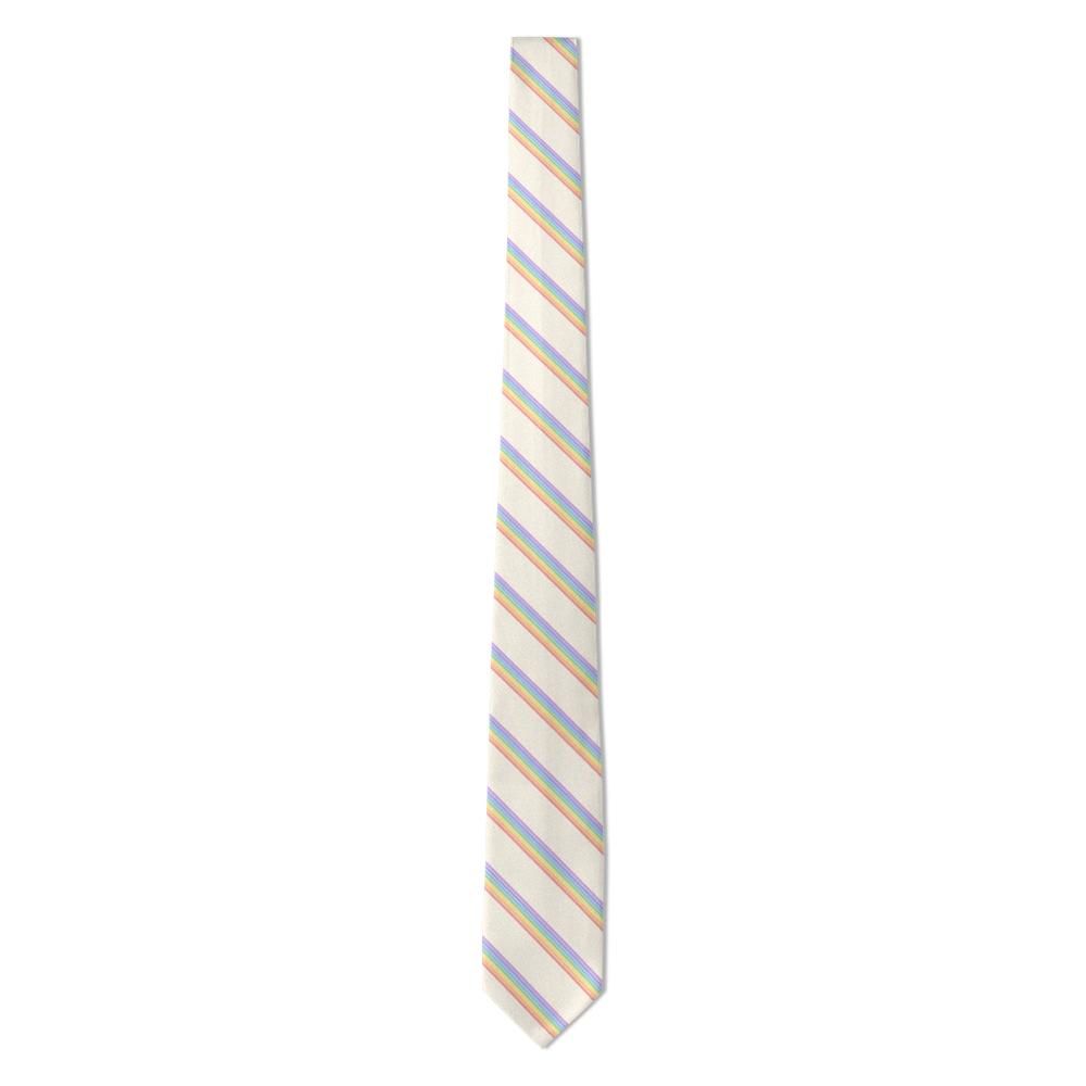 Stiernstedt - Pastel Rainbow Stripe Tie – Spring Garden