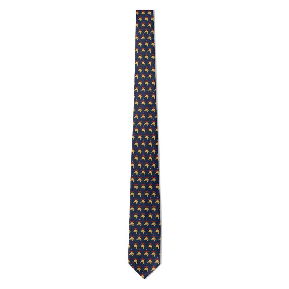 Capranica - Navy & Gold Centurion Helmet Tie – Legion Pride