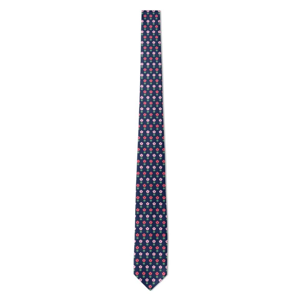 Wurmbrand - Navy & Red Geranium Tie – Window Box