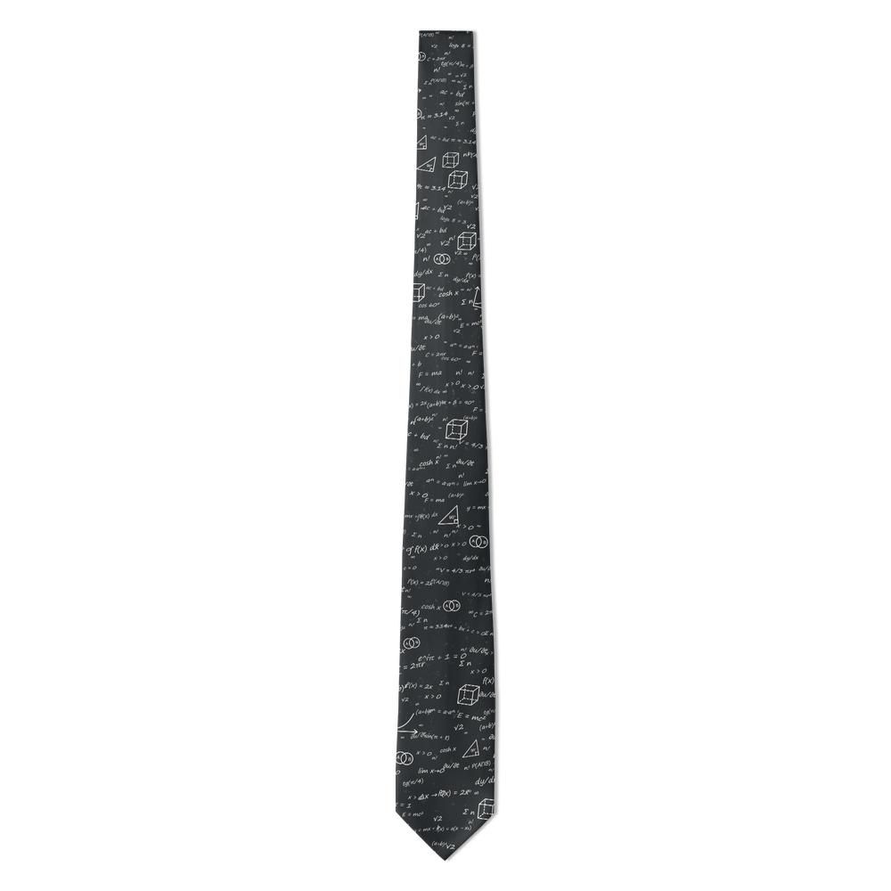 Ulfeldt - Black & Chalk Chalkboard Equation Tie – Classroom Classic