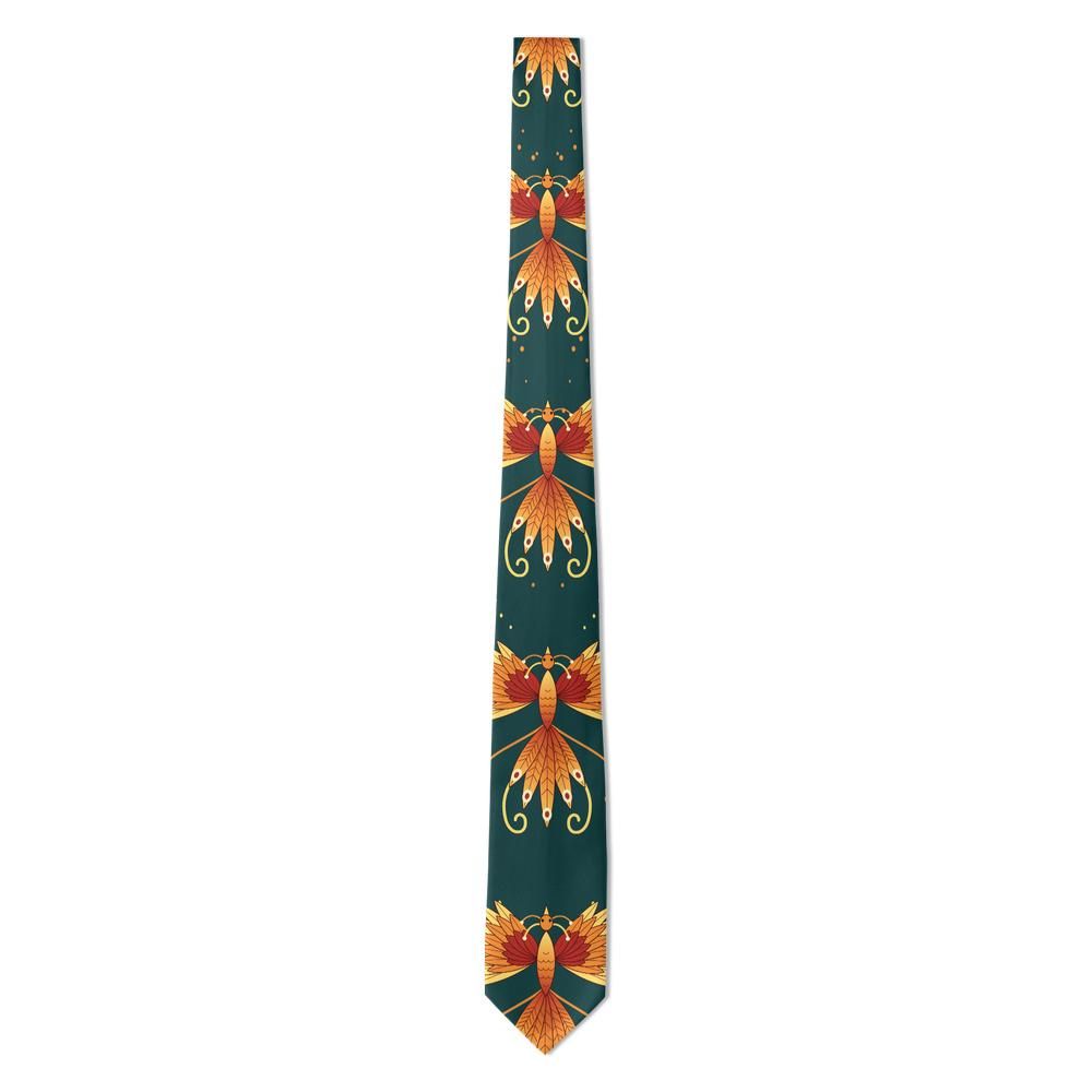 Károlyi - Teal Firebird Tie – Ember and Ocean