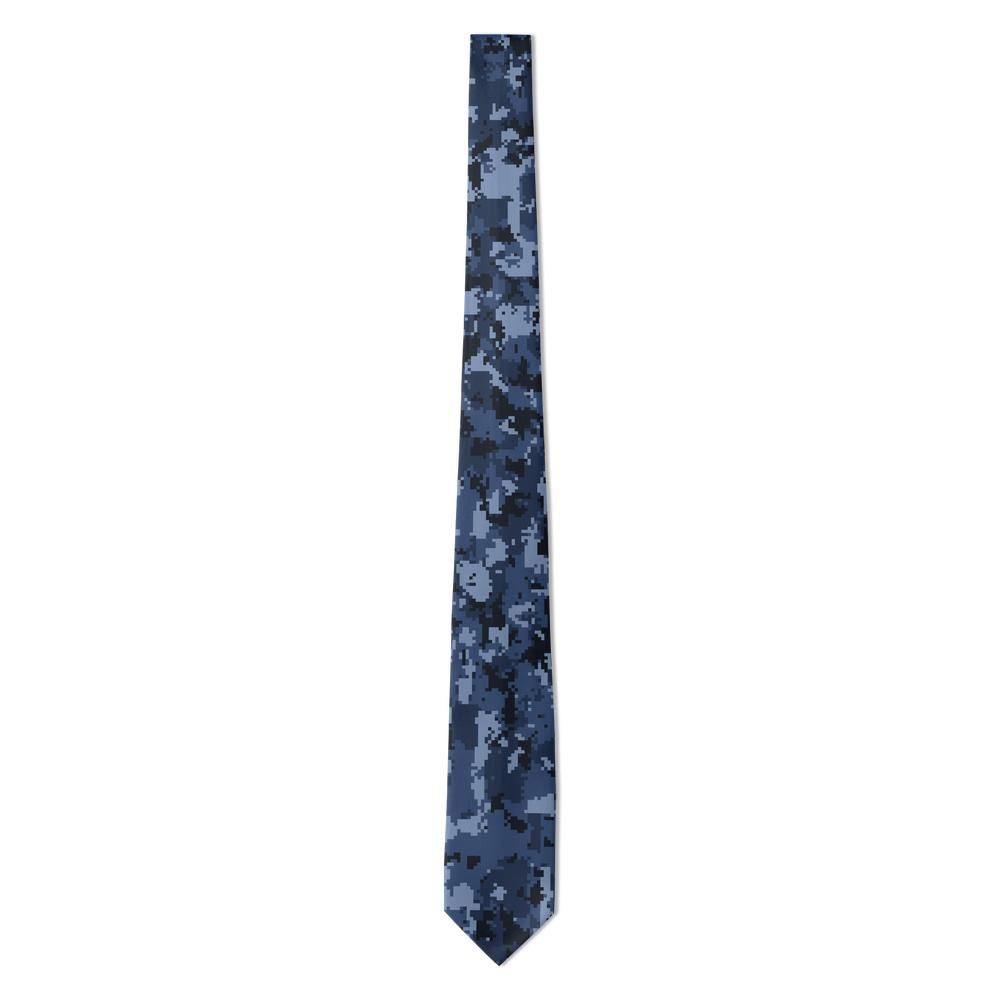 Gneisenau - Navy & Blue Digital Camo Tie – Fleet Command