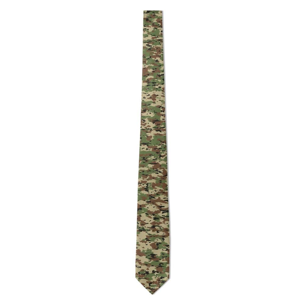 Seydlitz - Khaki & Green Disruptive Camo Tie – Officers' Mess