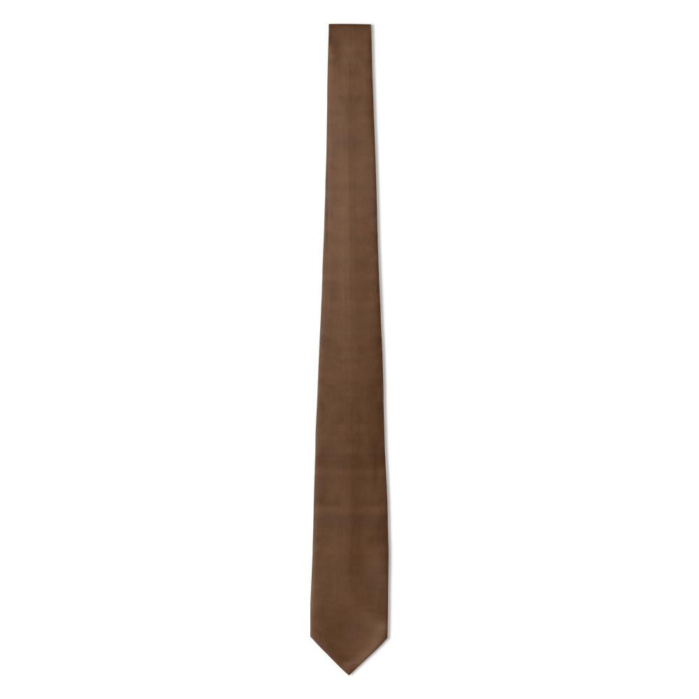 Lilliecreutz - Chocolate Suede Effect Tie – Chalet Evening