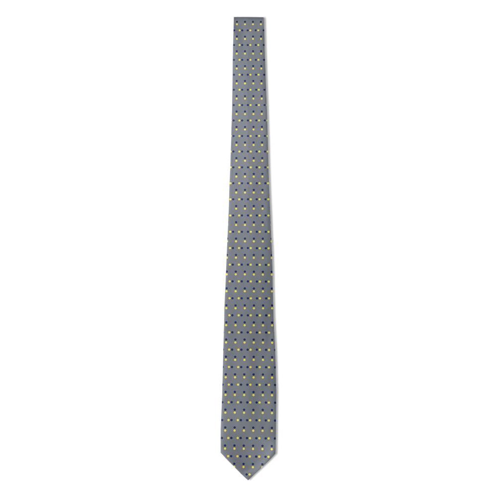 Wrede - Grey Paired Dot Tie – City Couple