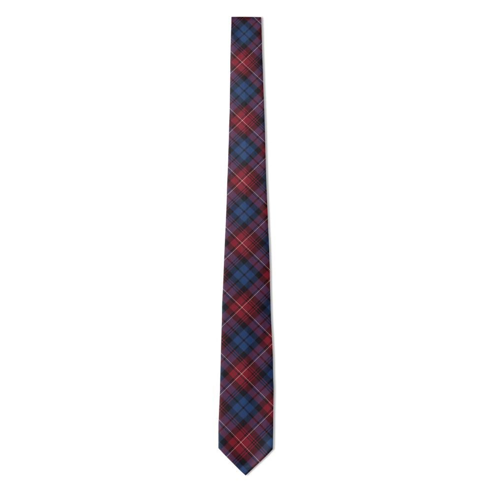 Tollemache - Burgundy & Navy Estate Tartan Tie – Scottish Hearth