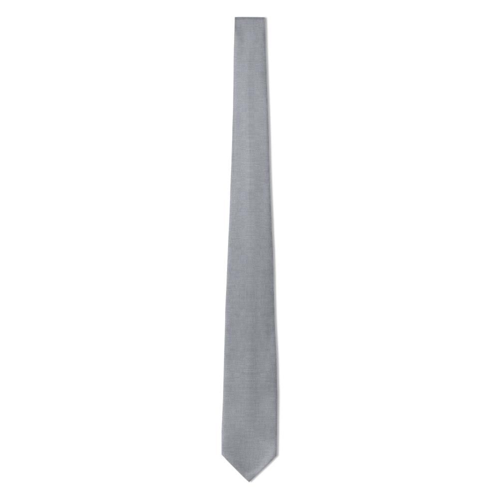 Rudbeck - Grey Oxford Weave Tie – City Commute