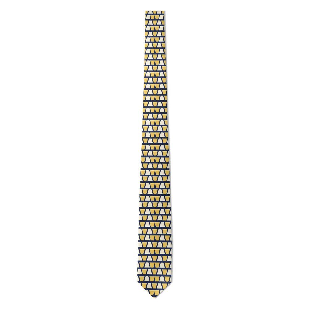 Teleki - Navy & Gold Keystone Tie – Master Mason