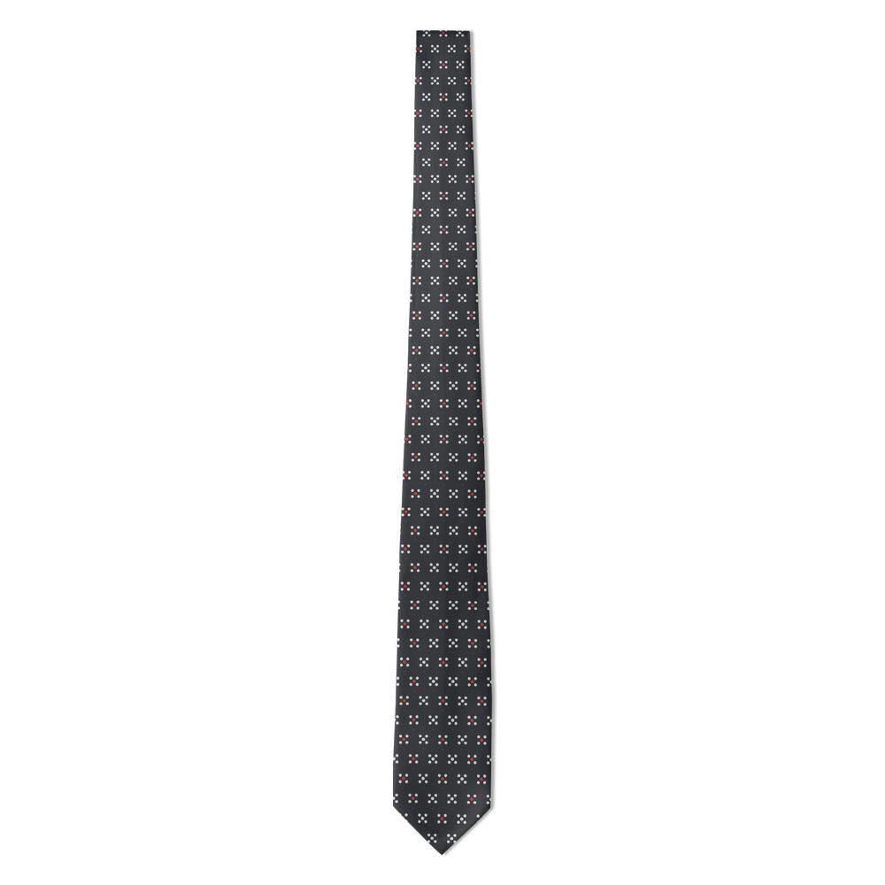 Stenbock - Charcoal Quincunx Dot Tie – City Neat
