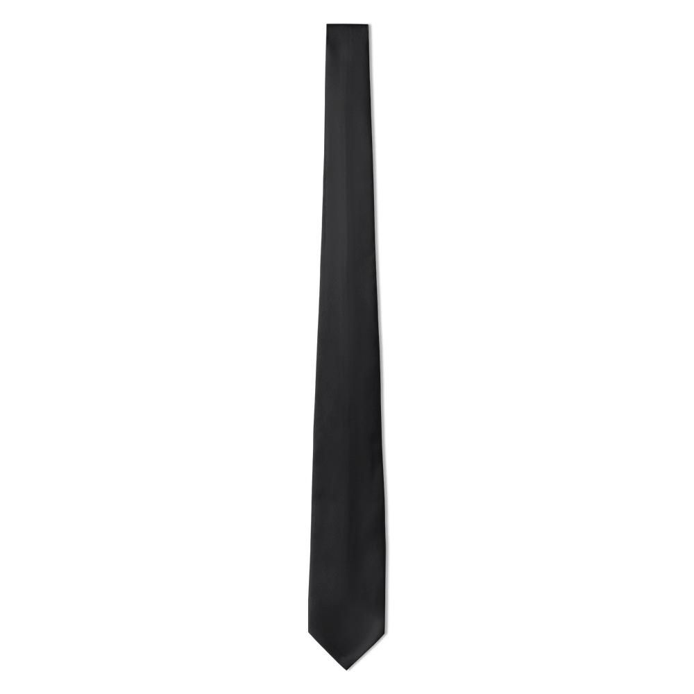 Hermelin - Black Barathea Tie – Black Tie Dinner