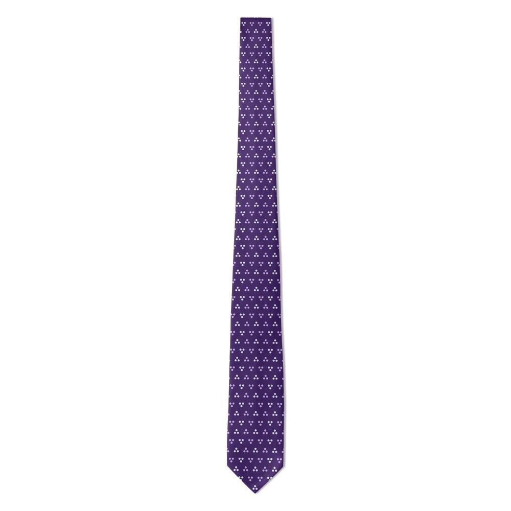 Taube - Purple Trio Dot Tie – Royal Trinity