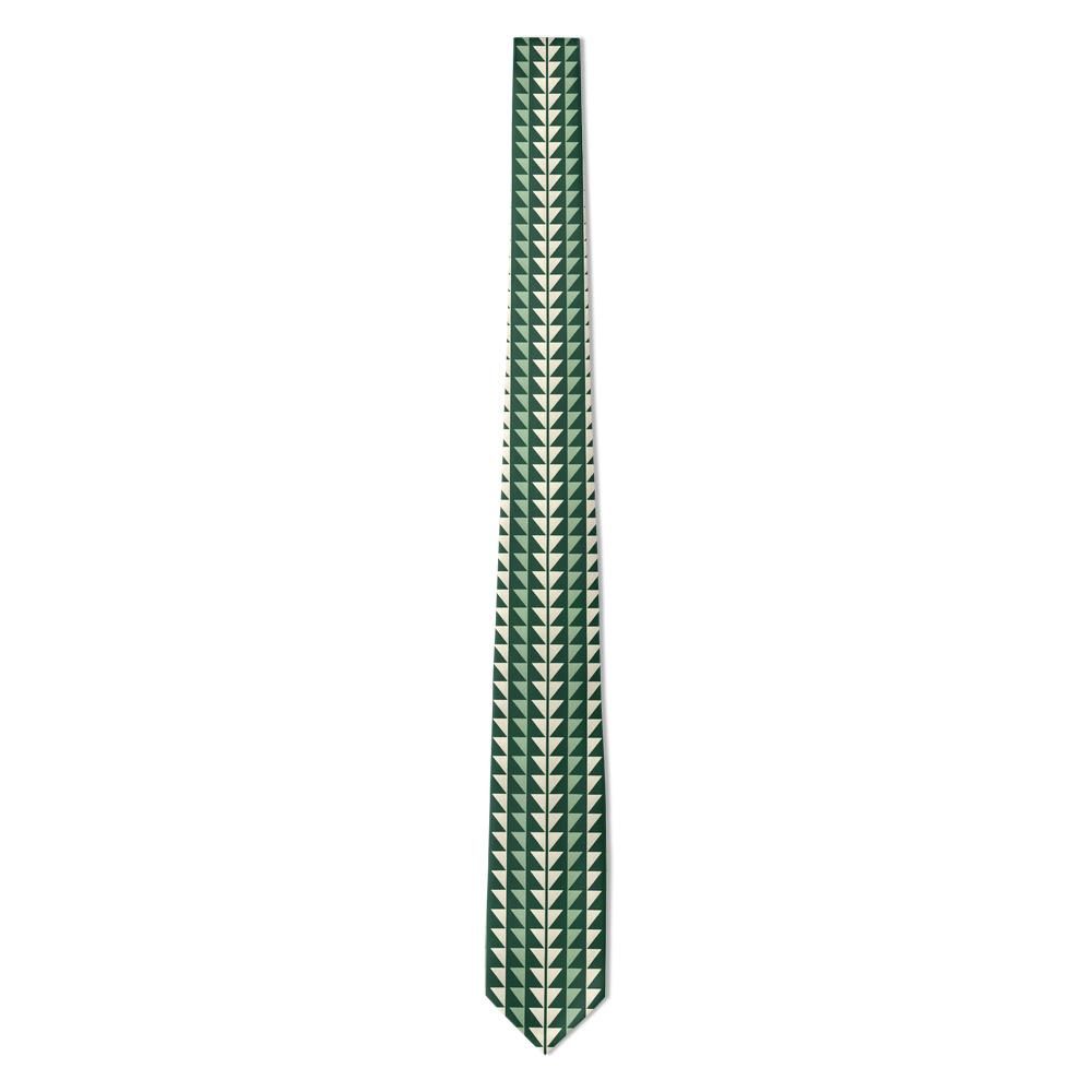 Draskovich - Forest & Cream Sawtooth Tie – Timber Line