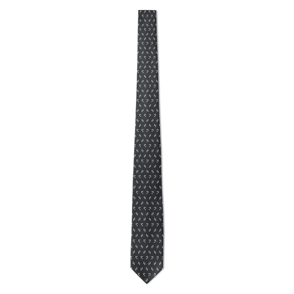Cronstedt - Charcoal Braille Dot Tie – Reading Room
