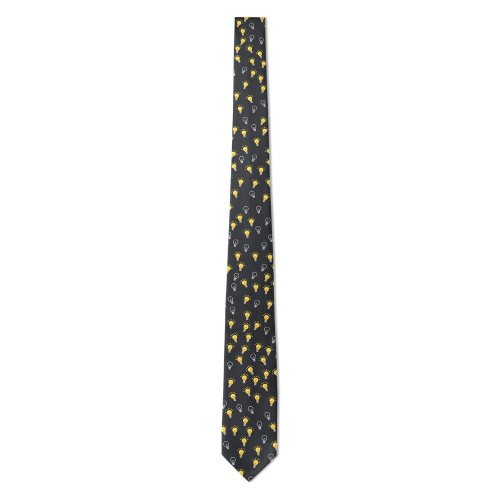 Scavenius - Charcoal Light Bulb Tie – Eureka Moment