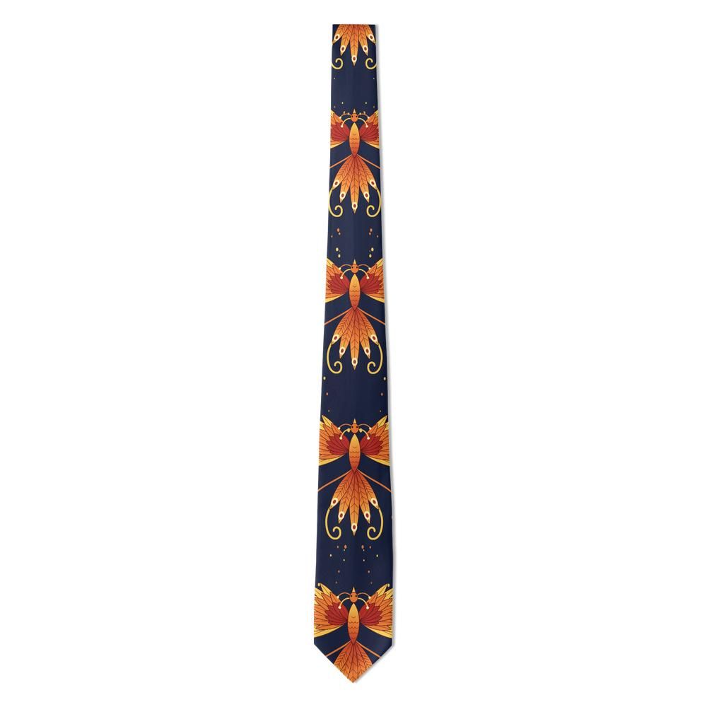 Károlyi - Navy Firebird Tie – Wings of Fire