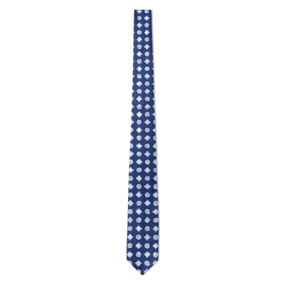 Rosensparre - Indigo Shibori Tie – Kyoto Dye