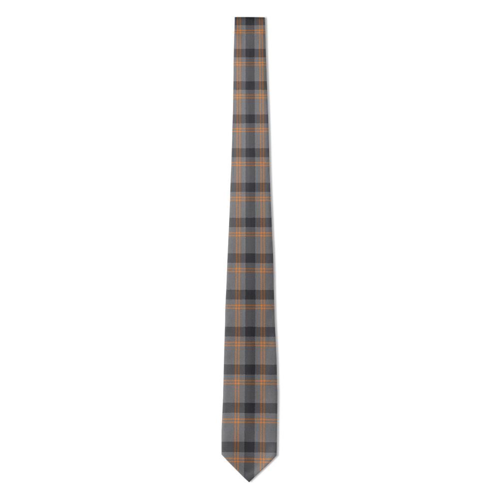 Tersmeden - Grey & Orange Blanket Plaid Tie – Mountain Hut