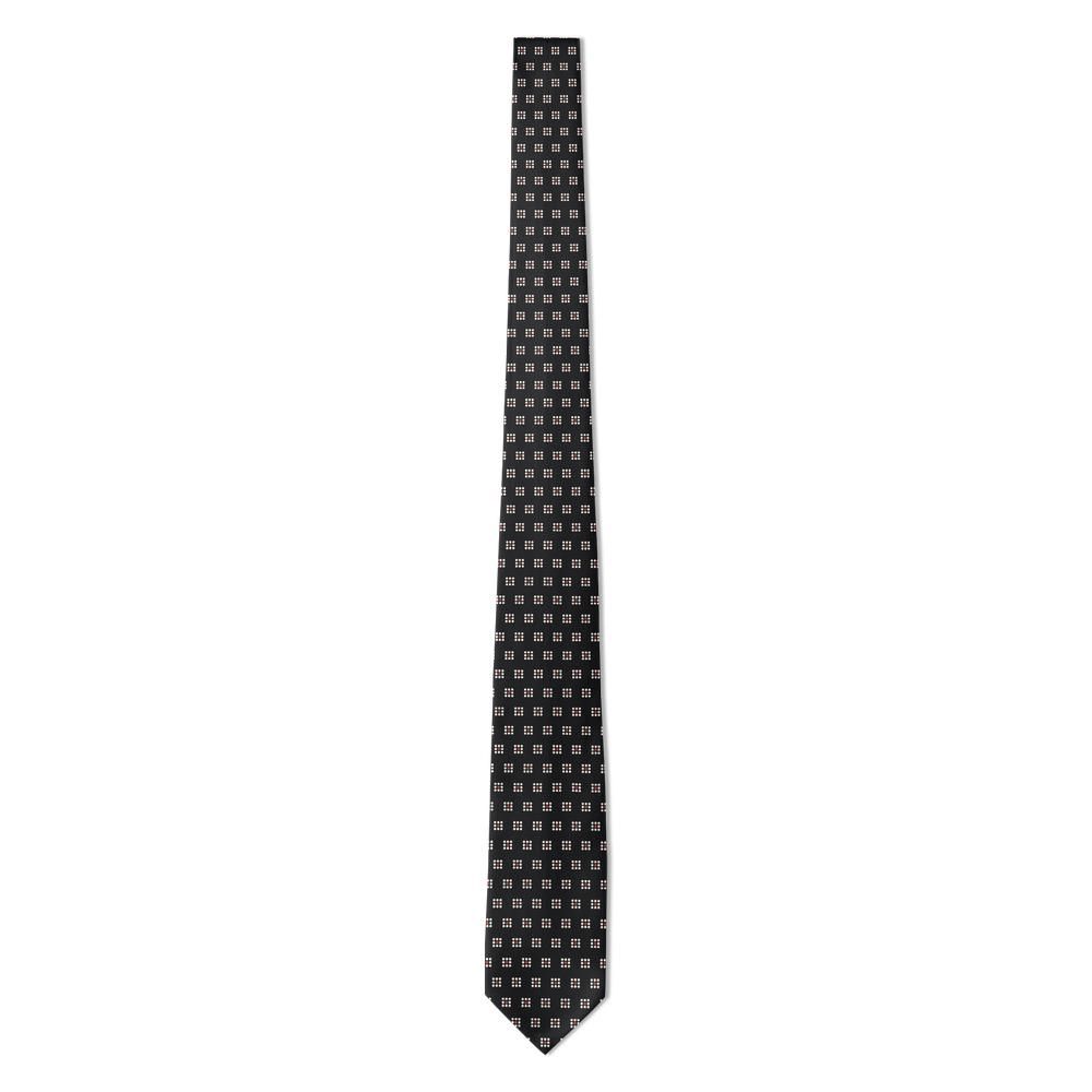 Stackelberg - Black Nine-Dot Tie – Midnight Nines