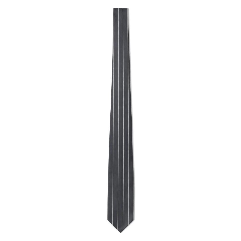 Sanguszko - Charcoal Chalk Stripe Tie – City Banker