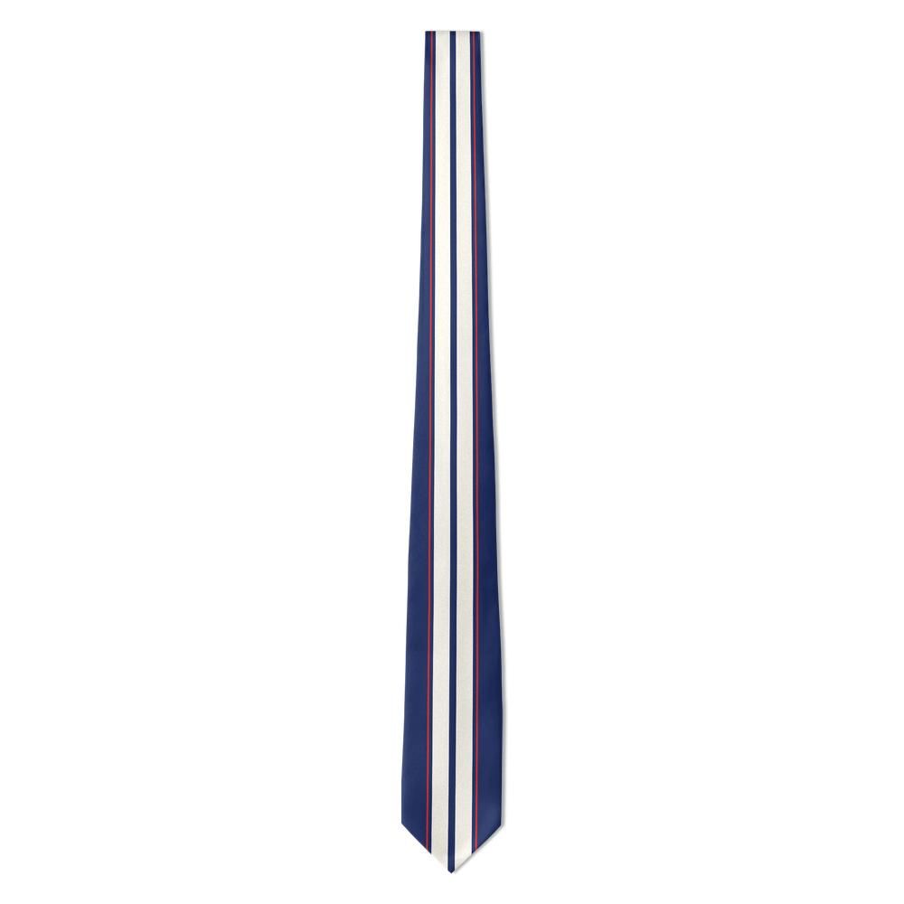 Gripenstedt - Navy & White Rally Stripe Tie – Grand Prix