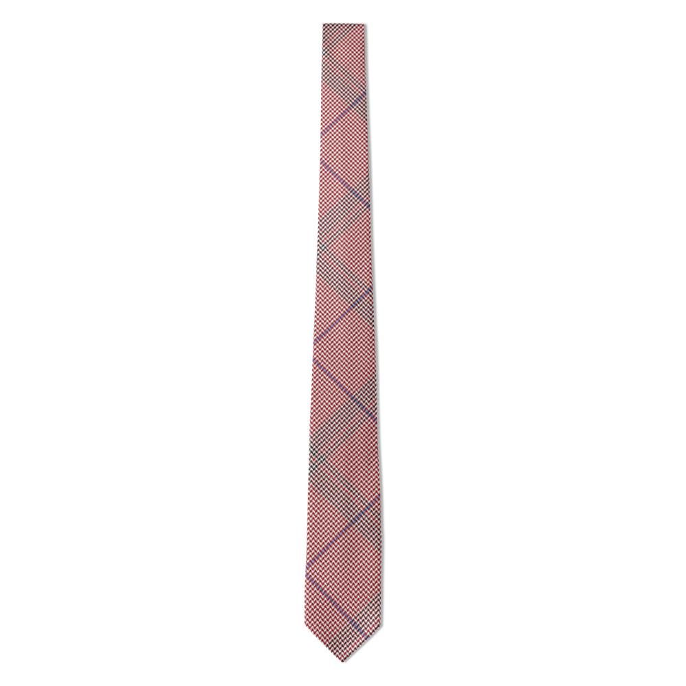 Urquhart - Red & White Glen Check Tie – Highland Ember