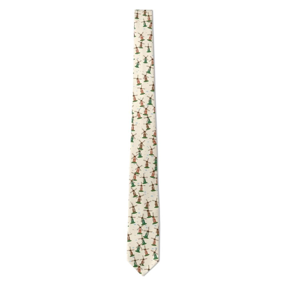 Lanckoronski - Cream Windmill Tie – Village Breeze