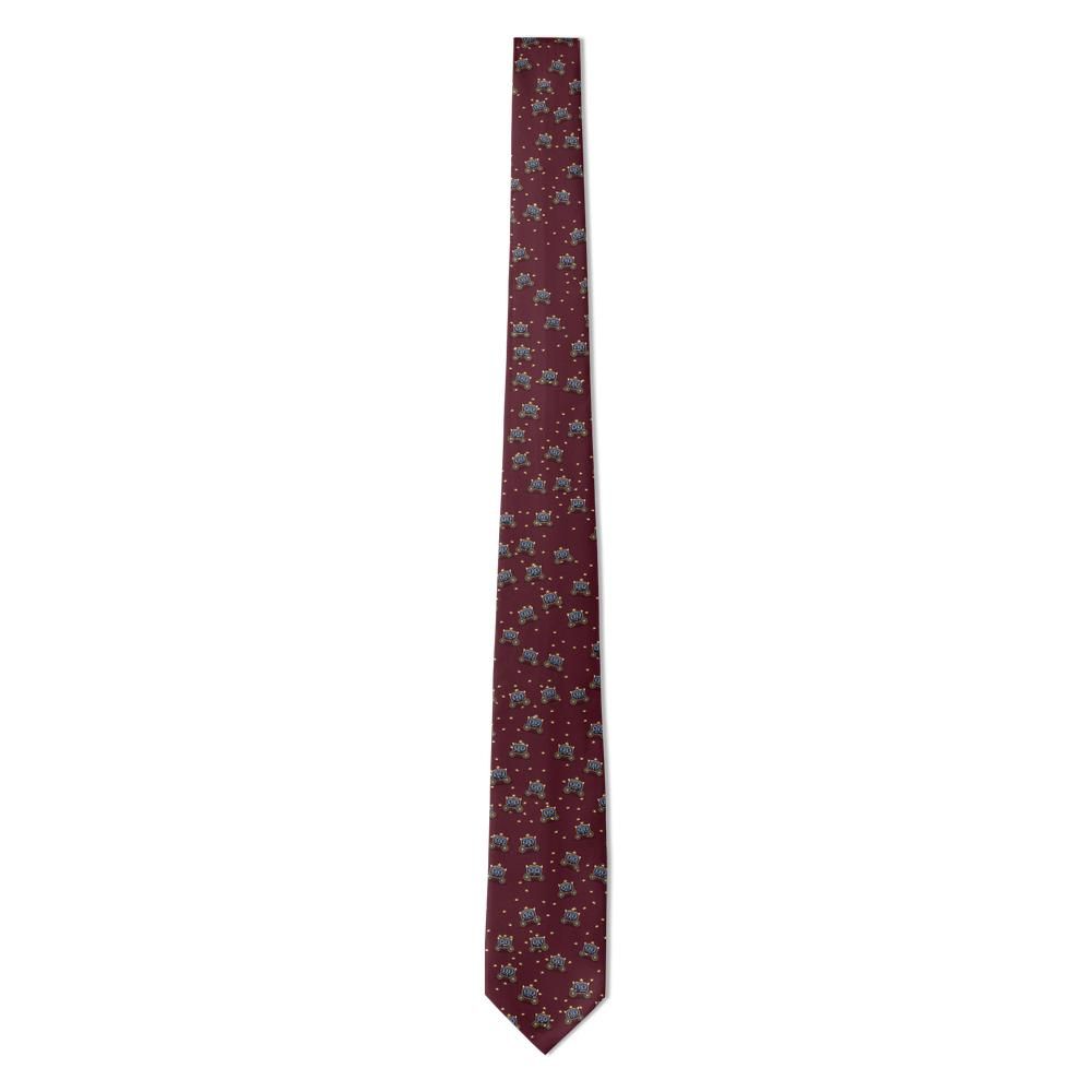 Potulicki - Burgundy & Gold Carriage Tie – Gilded State Coaches