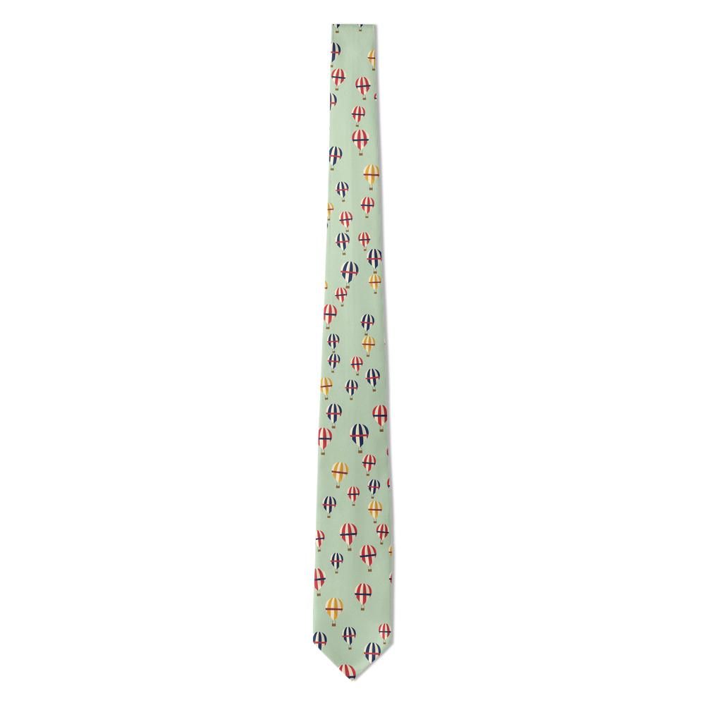 Thun - Sage Hot Air Balloon Tie – Countryside Drift