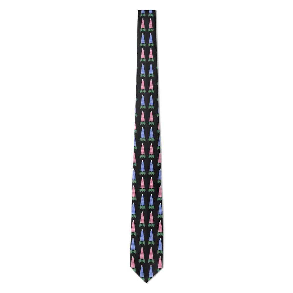 Pappenheim - Black & Blue Lupin Tie – Midnight Spires