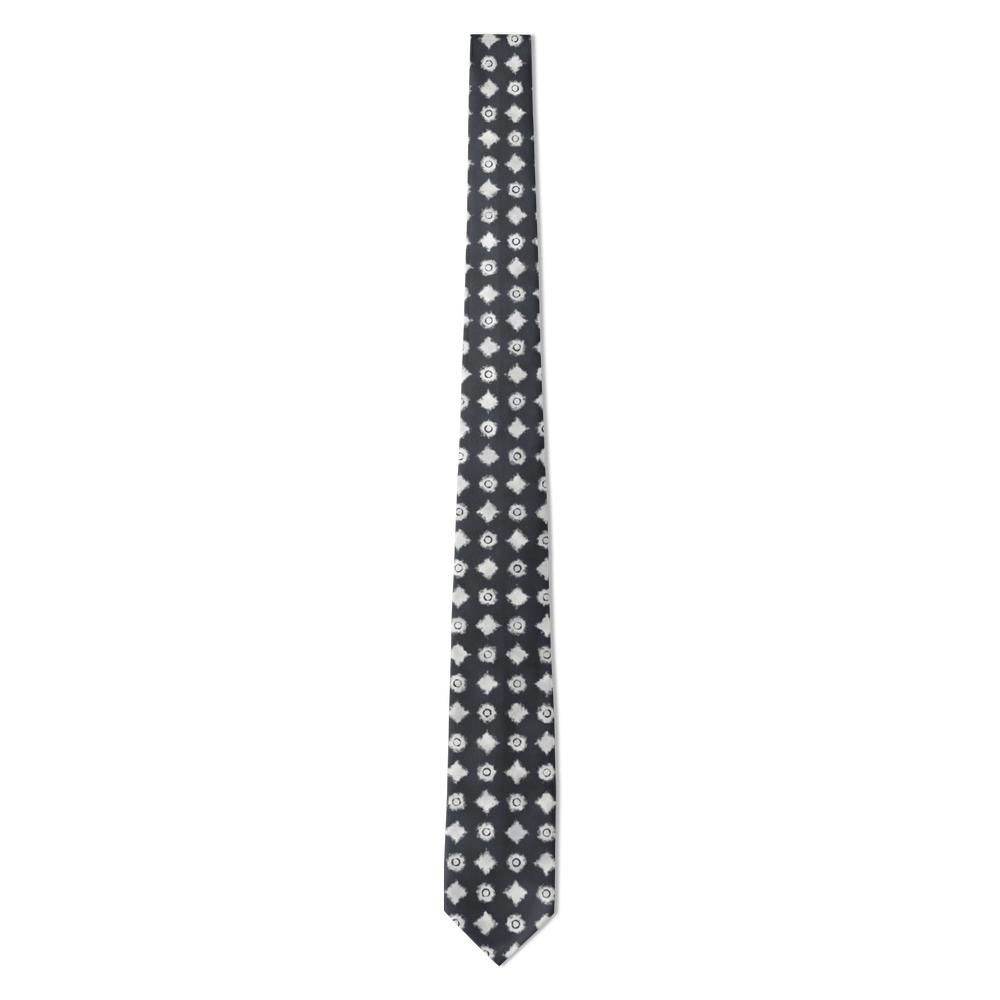 Rosensparre - Charcoal Shibori Tie – Ink Resist