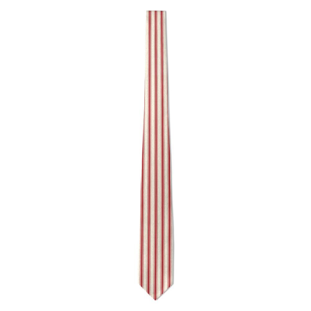 Rehbinder - Red Ticking Stripe Tie – Country Kitchen