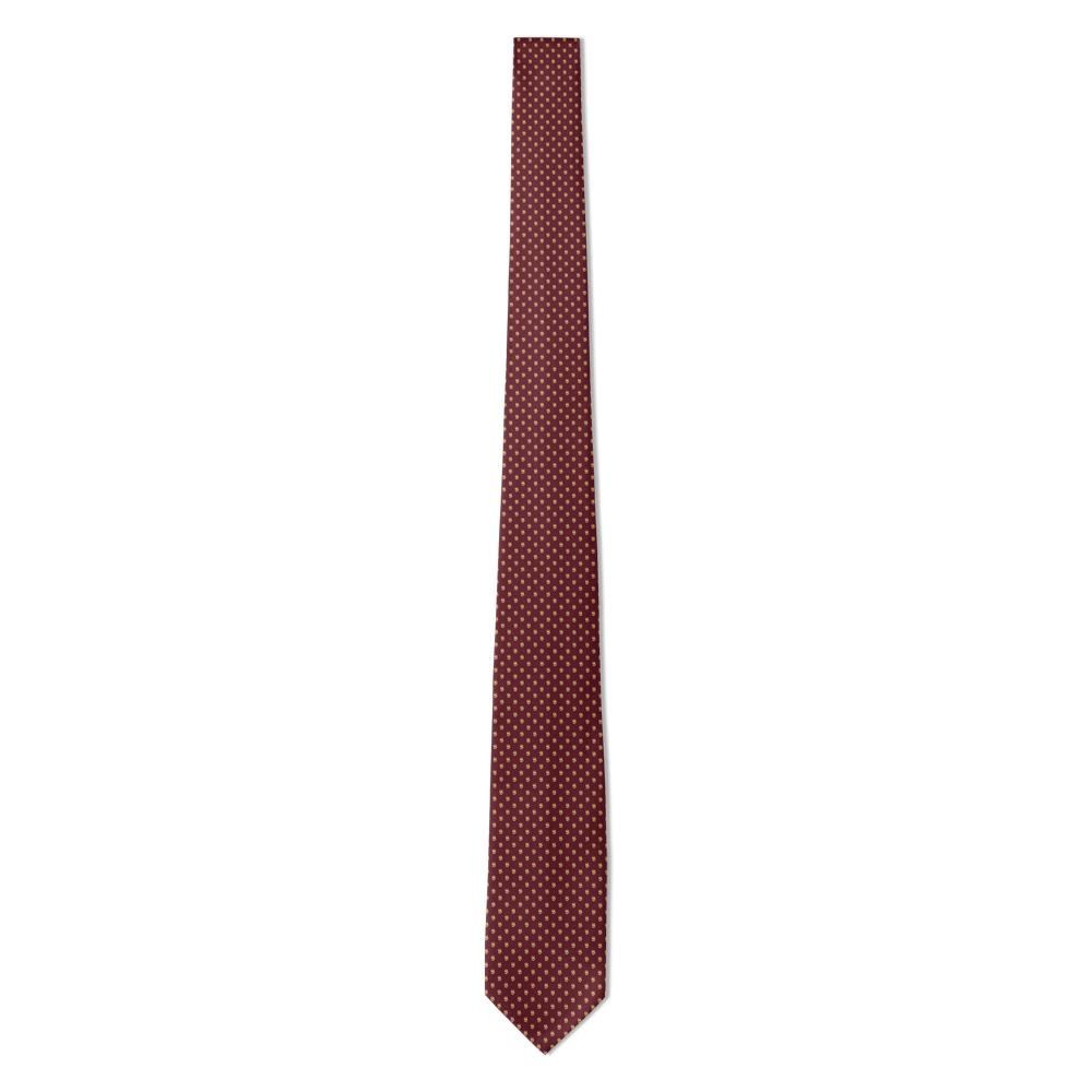 Reedtz - Burgundy & Gold Dollar Sign Tie – Big Deal