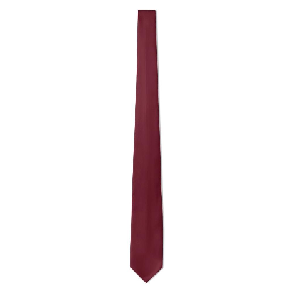 Kurck - Burgundy Mogador Tie – The Rich Solid for Every Suit