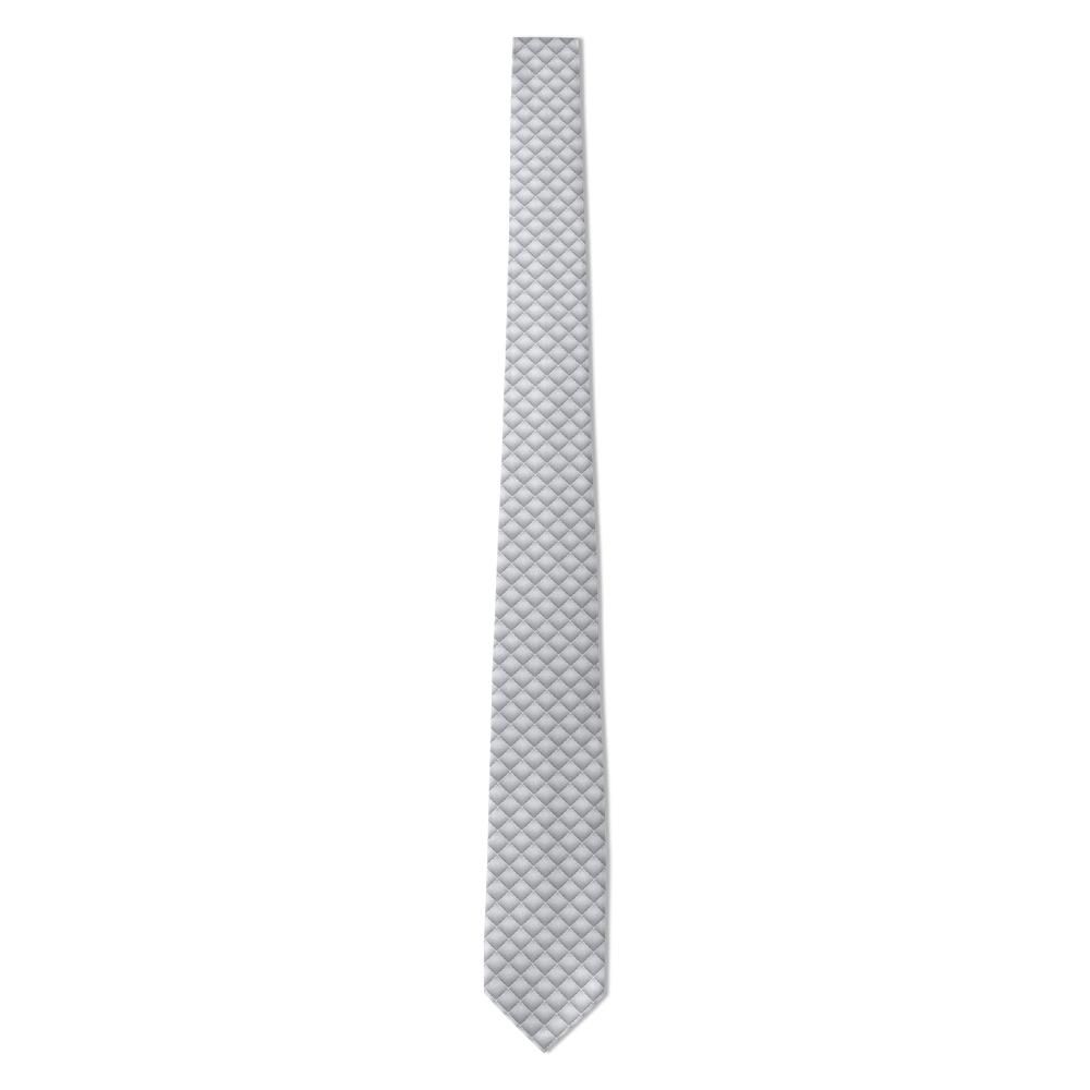 Klingspor - Silver Quilted Tie – Evening Gala