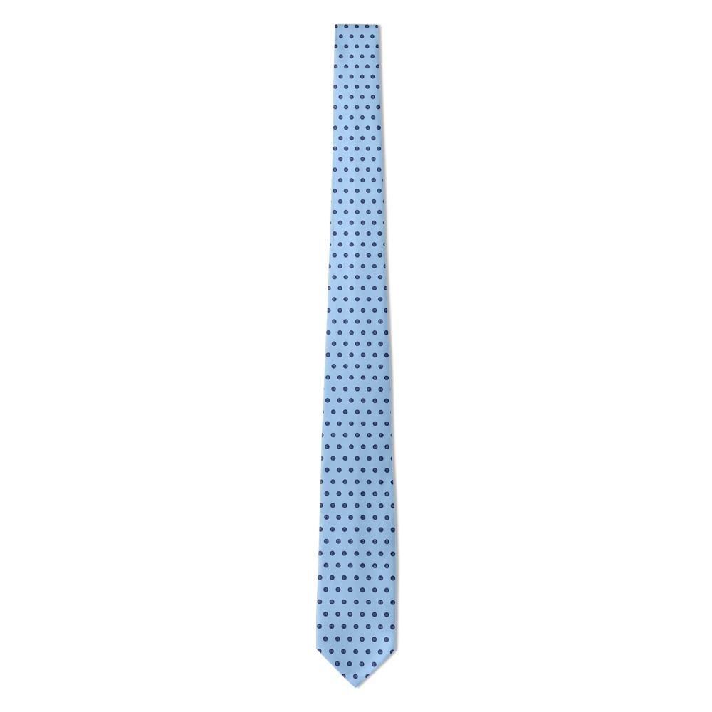 Fleming - Light Blue Button Dot Tie – Fresh Press