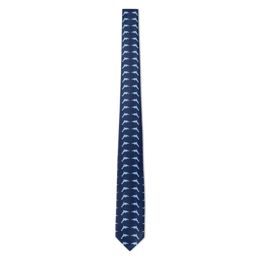 Bentheim - Navy & Sky Dolphin Tie – Open Water